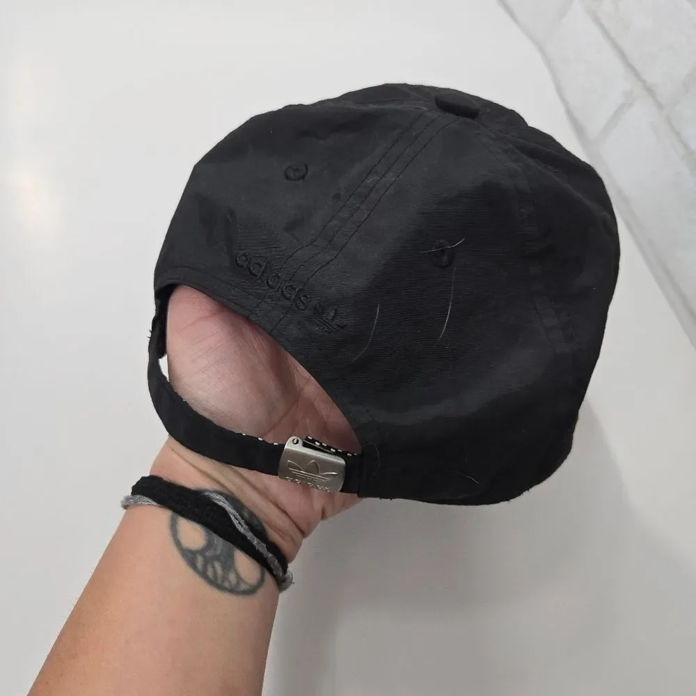 adidas black baseball hat